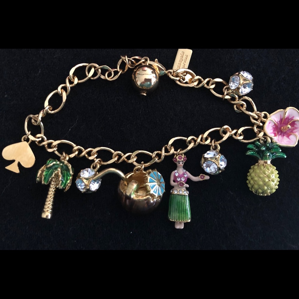 Kate Spade Hawaii Charm Bracelet